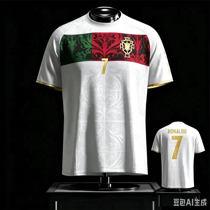 Nouveau maillot/t-shirt commémoratif Cristiano Ronaldo 2026 — Tops sportifs et décontractés pour hommes et femmes de l'équipe du Portugal