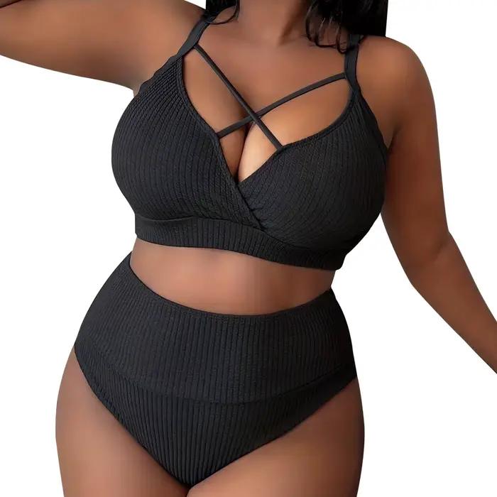 Maillot de bain brésilien grande taille pour femmes