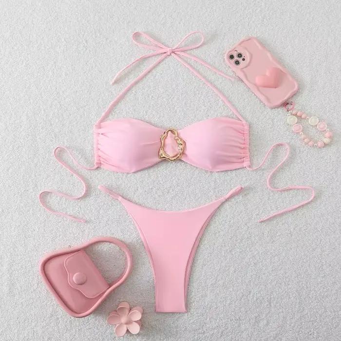 Ensemble de bikini string pour femmes