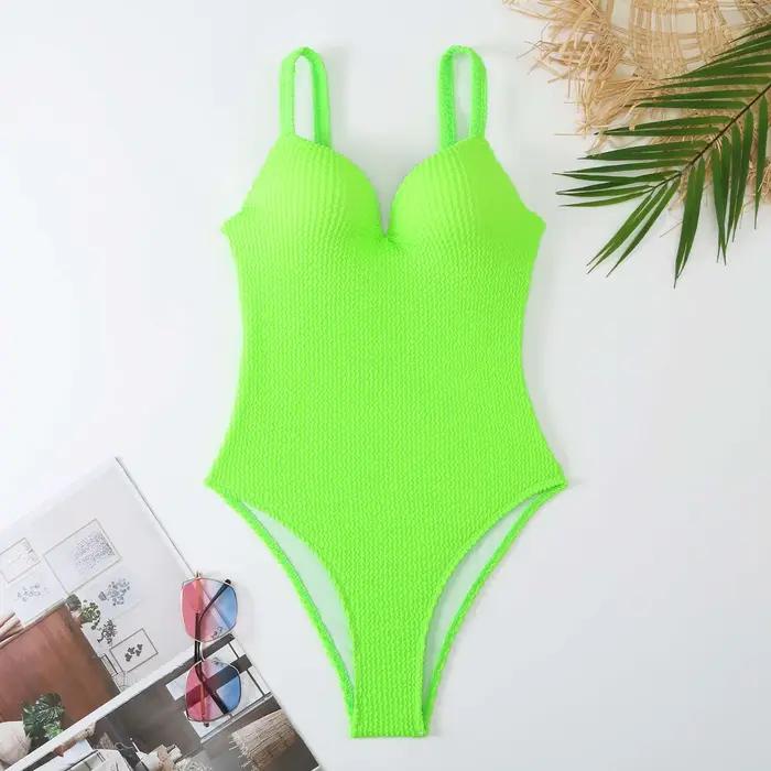 Maillot de bain une pièce texturé