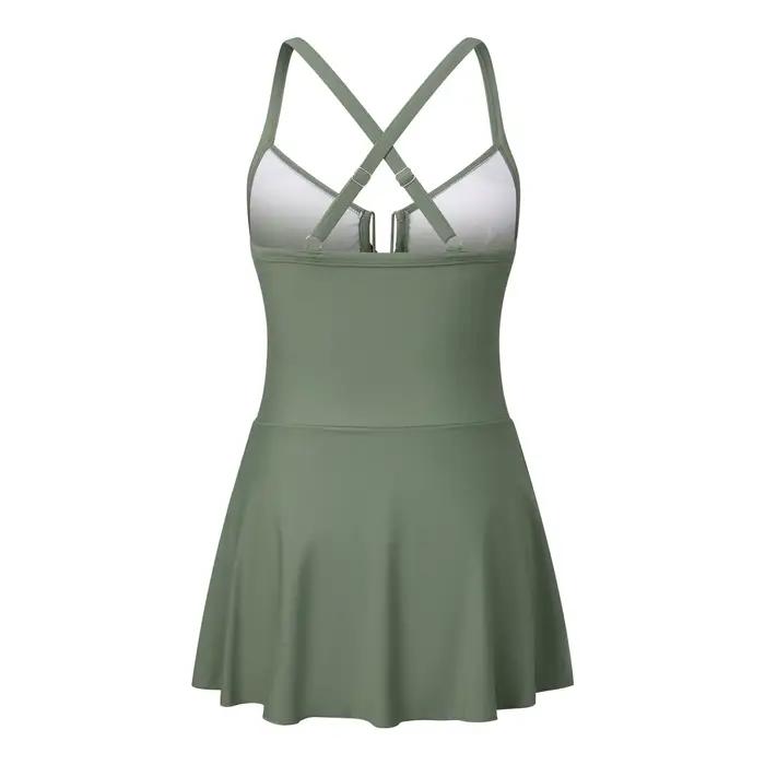 Maillot de bain femme taille haute effet ventre plat
