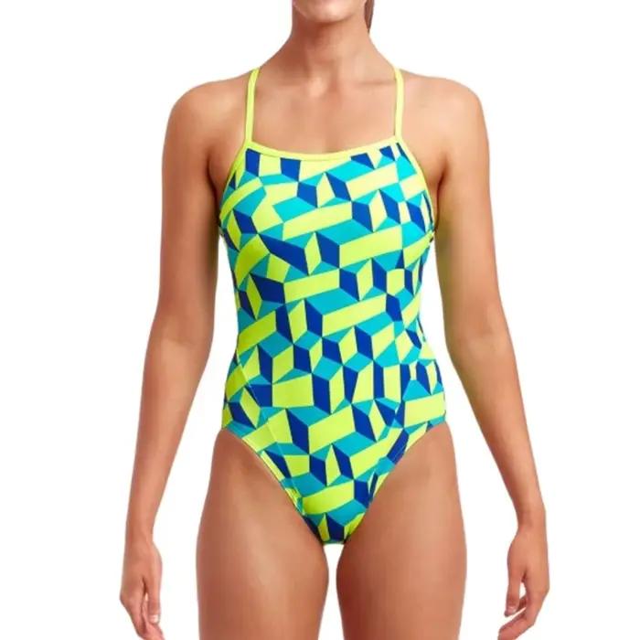Funkita 2022 femmes maillot de bain Triathlon dos Sexy une pièce costume maillots de bain porter formation fonctionnelle maillot de bain sport maillot de bain