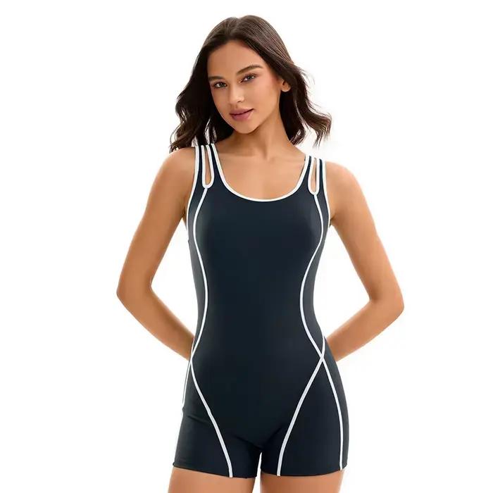 Maillot de bain une pièce amincissant pour femme