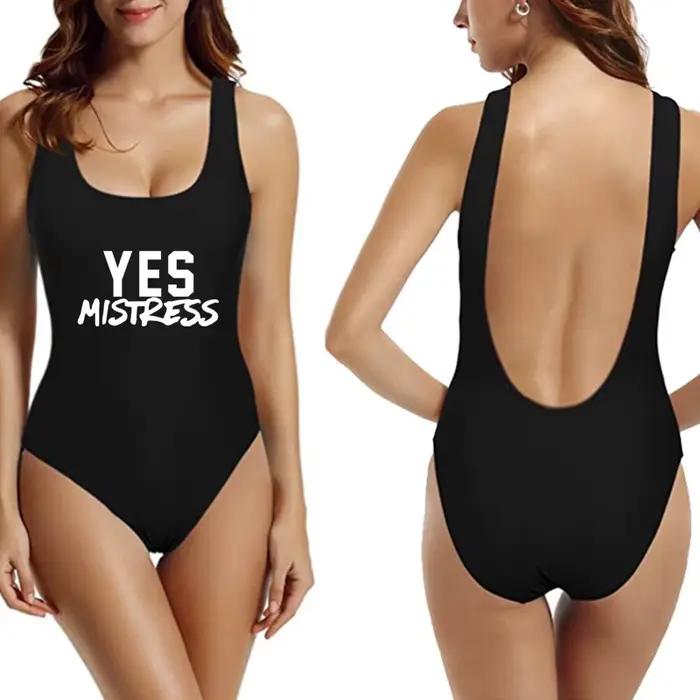 YES MISTRESS-Maillot de bain une pièce pour femmes
