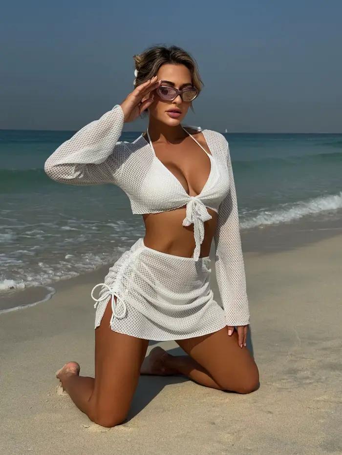 Ensemble bikini 4 pièces pour les vacances d'été 2026