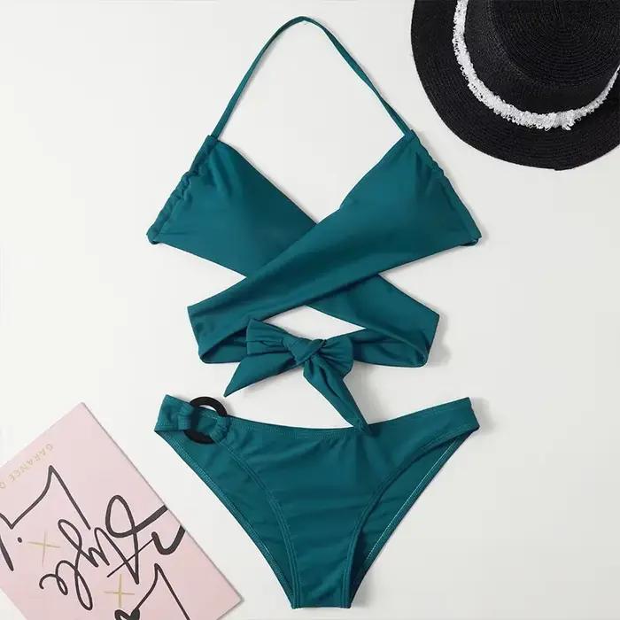 Maillot de bain deux pièces noir