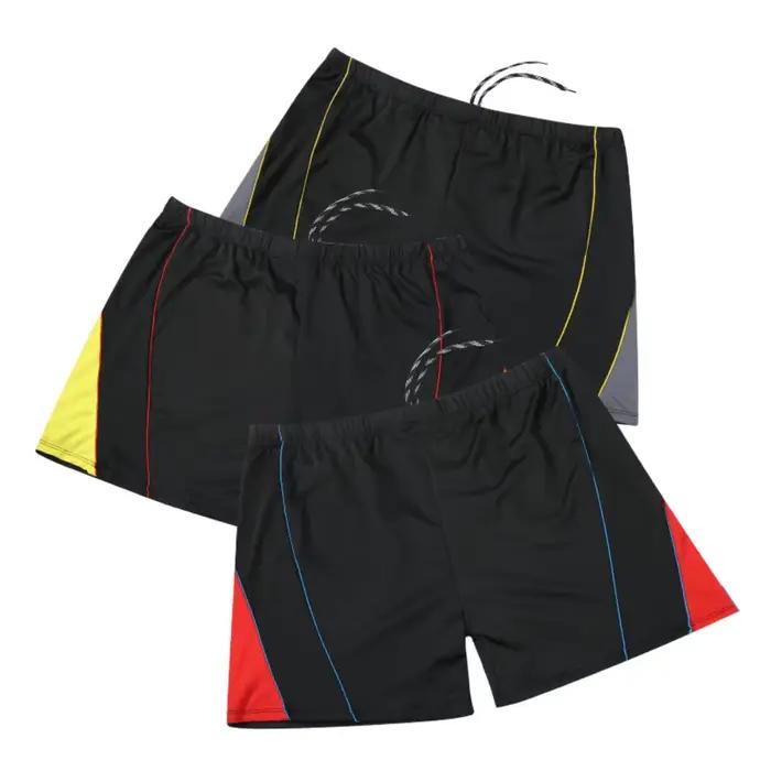 Doux piscine grande taille maillots de bain été hommes pantalons de plage hommes maillot de bain Shorts grande taille maillot de bain séchage rapide maillot de bain