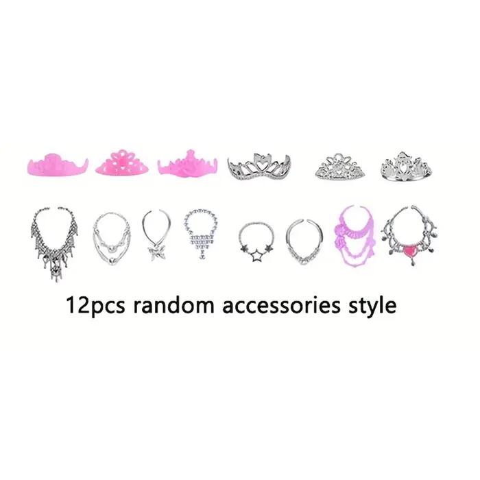 Accessoires de poupée amusants et mignons pour poupées de 11.5 pouces/30cm, Mini articles, accessoires pour maison de poupée, chaise de plage, colliers de planche de surf, outils d'étude, bricolage