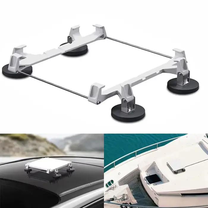 Support de fixation magnétique pour toit Starlink Mini V4 - Accessoire universel pour véhicules (fourgonnettes, bateaux, voitures, camping-cars) - Support pour toit en verre