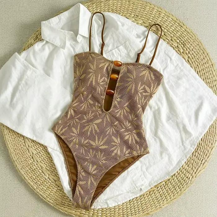 Maillot de bain une pièce bohème été 2026 pour femme