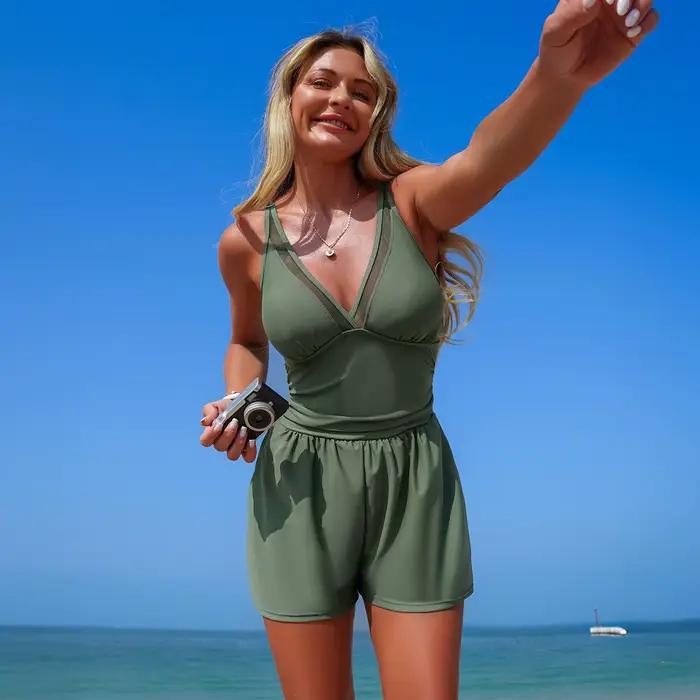 Maillot de bain une pièce pour femmes