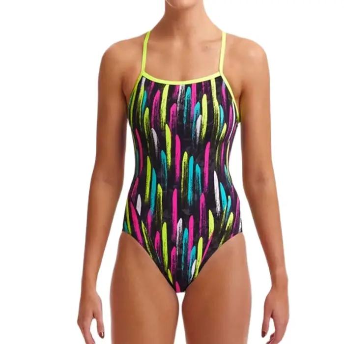 Funkita 2022 femmes maillot de bain Triathlon dos Sexy une pièce costume maillots de bain porter formation fonctionnelle maillot de bain sport maillot de bain