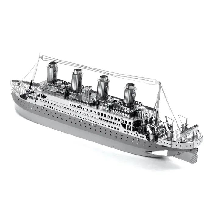 Titanic 3D métal Puzzle modèle kits bricolage Laser découpé Puzzles Puzzle jouet pour les enfants