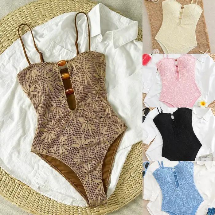 Maillot de bain une pièce bohème été 2026 pour femme