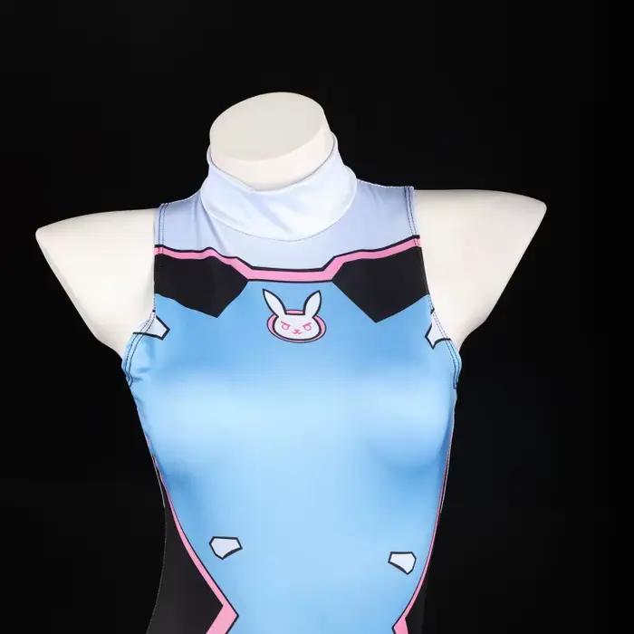 Maillot de bain cosplay D.Va imprimé