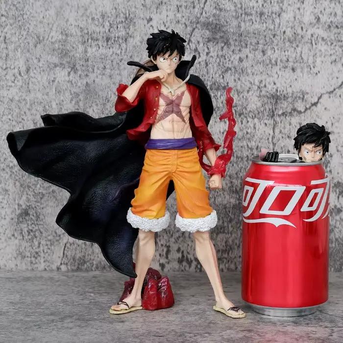 Figurine Luffy Kaidou Duel Head, 17cm, Anime, One Piece, Proxy, Monkey D Modèle de jouet Luffy en PVC, posture debout, jouet à collectionner, cadeau