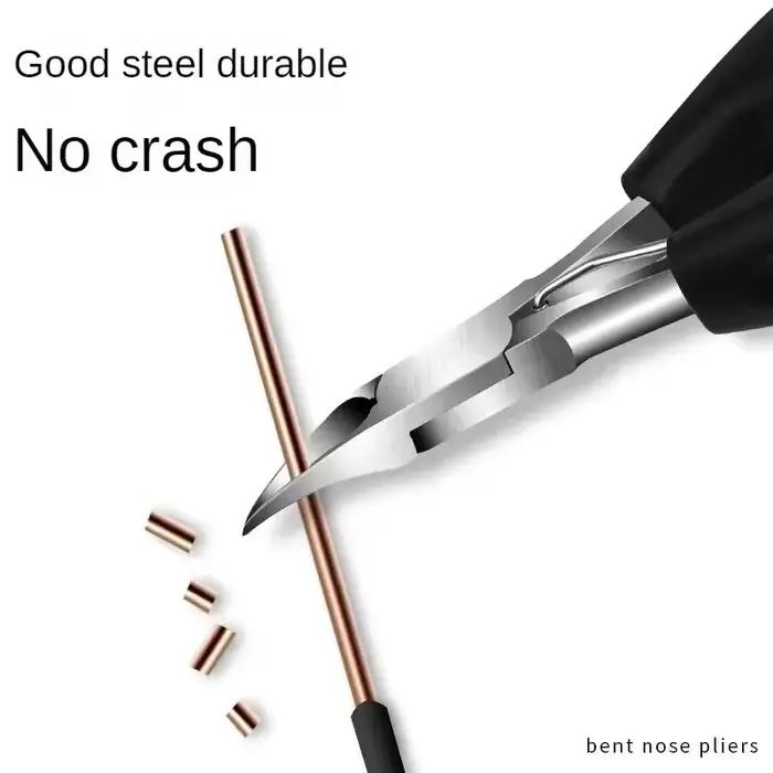 Coupe-ongles professionnel pour orteils, outil pour ongles incarnés, épais, peau morte, dissolvant de saleté, lame incurvée Super tranchante, outils pour ongles