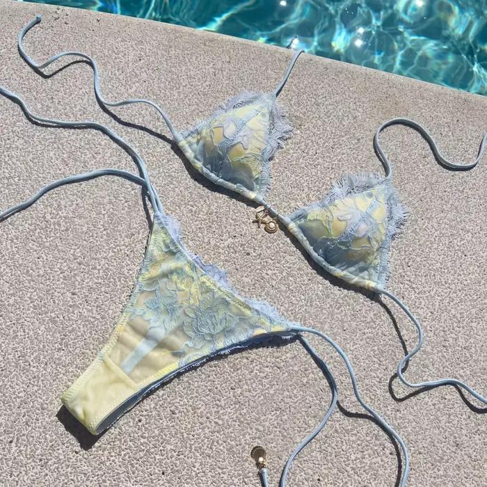 Bikini en dentelle 2026 Push-up pour femme