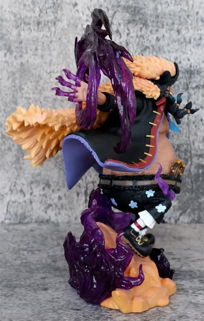 Anime ONE PIECE Pirates de Blackbeard Marshall D. Teach Version Bataille Figurine d'action en PVC GK, collection de statues, modèle de jouet pour enfants, cadeau