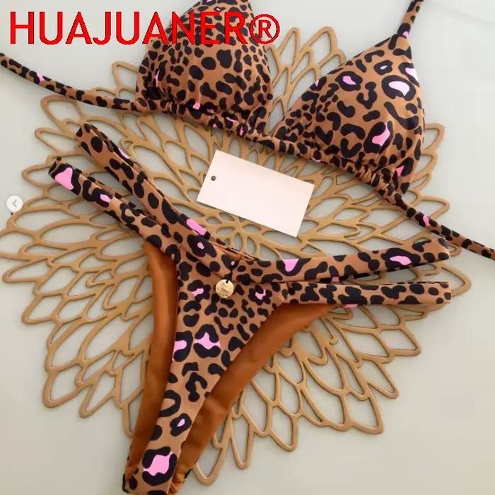 Nouvel ensemble bikini sexy pour femme 2026 – Maillot de bain brésilien string pour vacances à la plage