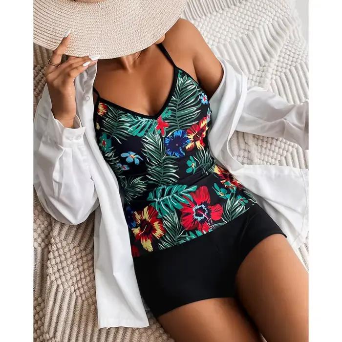 2026 grands maillots de bain grande taille Tankini ensembles maillot