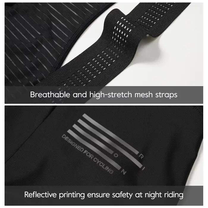 RION-Cuissard à bretelles de cyclisme pour homme, vêtements VTT, collants de vélo de descente, route, équitation, motocross, Dolomiti, 8H Outdoors Pro