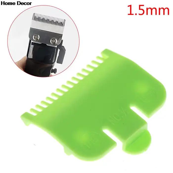 Kit d'outils de coupe de tondeuse à cheveux pour hommes, peigne vert, guide de coupe professionnel, accessoires limités, style différent, 1.5mm, 1PC