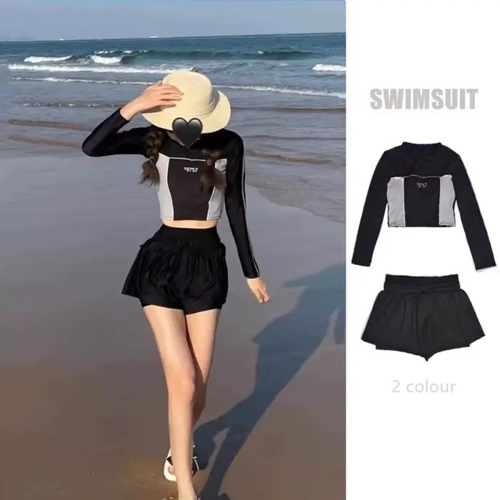 Maillot de bain fendu Sexy pour femmes