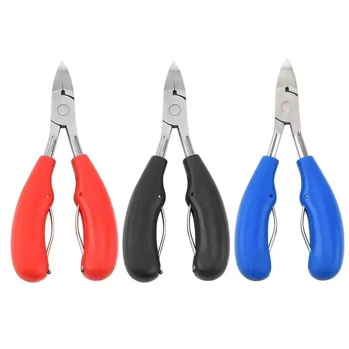 Coupe-ongles professionnel pour orteils, outil pour ongles incarnés, épais, peau morte, dissolvant de saleté, lame incurvée Super tranchante, outils pour ongles
