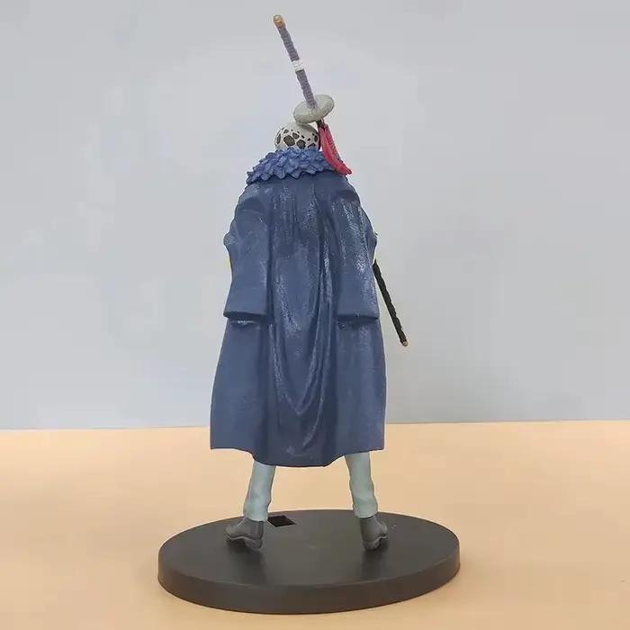 Figurine Anime One Piece Luffy Law de 16 cm, figurine PVC en position debout, modèle PVC, jouet de collection, cadeau pour enfants