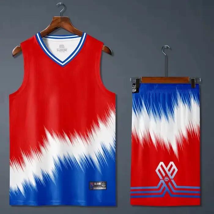 Maillot de basket-ball pour hommes et femmes, ensemble de short de basket-ball vierge, vêtements de sport, chemise de basket-ball pour enfants, uniforme personnalisé, 2021