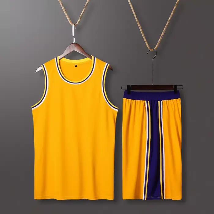 Ensemble de maillot de basket-ball personnalisé pour hommes et enfants, uniformes d'entraînement professionnels, club universitaire, équipe sportive, séchage rapide trempé