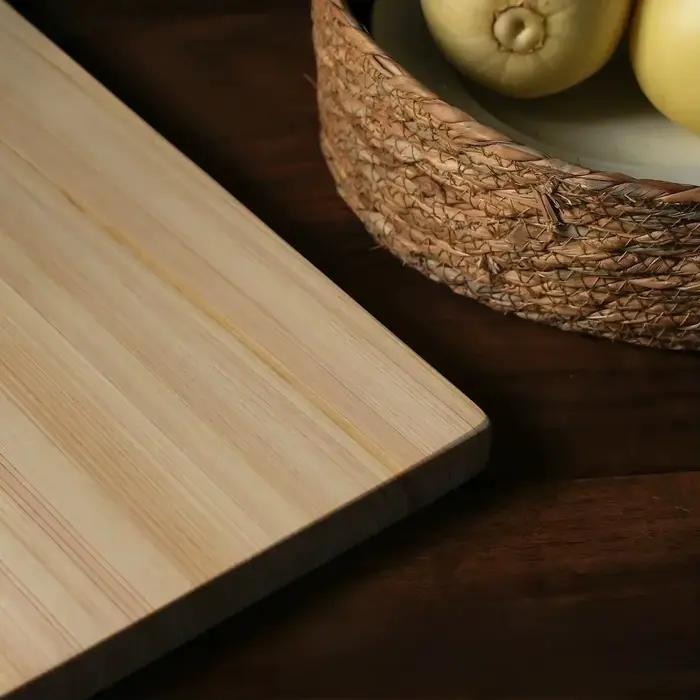 Planche à découper japonaise Hinoki, planche à découper en bois de cyprès naturel, planche à découper de cuisine, Protection de lame haute durabilité