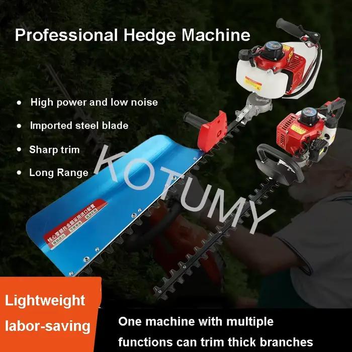 Taille-haie cisaille simple/Double tranchant Machine d'élagage d'arbres à thé Machine de cueillette de thé taille de jardin vert