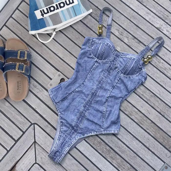Maillot de bain à bretelles pour femmes