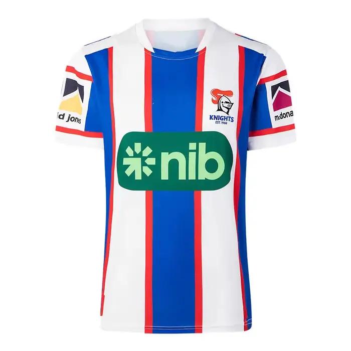 Maillot de rugby domicile/extérieur/entraînement Knights 2026 - Taille enfant : 16-26 Taille homme : S-5XL Confortable, respirant, qualité parfaite !