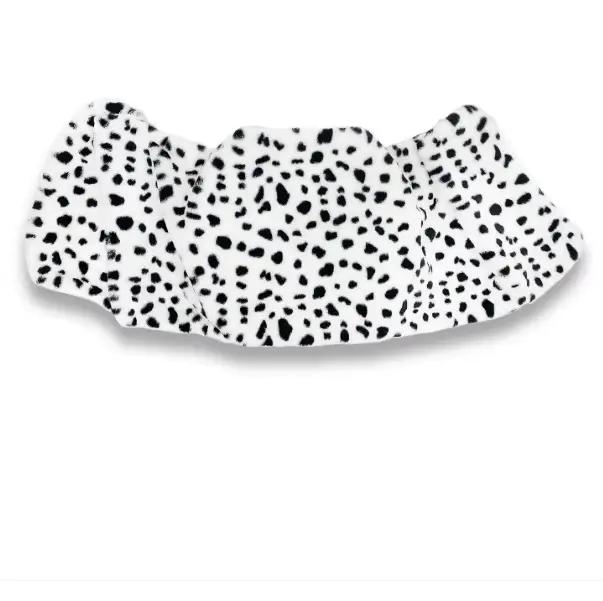 Châle de soirée sexy pour femme, costume de cosplay d'Halloween, enveloppes à pois léopard, cape, accessoires de carnaval