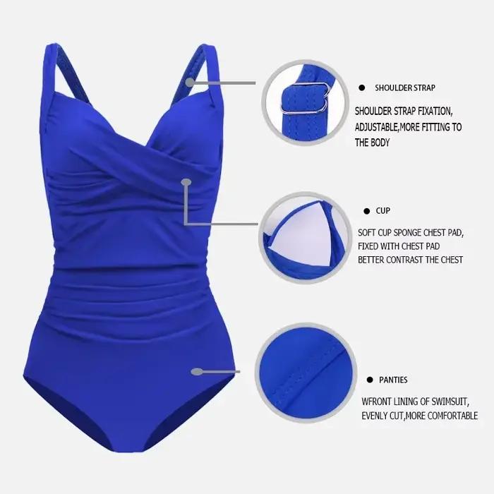 Maillot de bain une pièce Push Up pour femmes