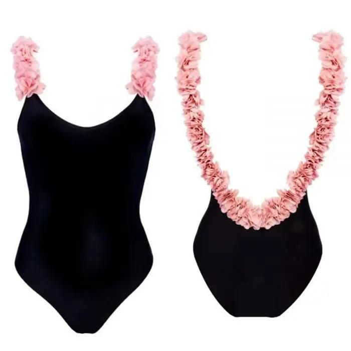 Maillot de bain une pièce pour mère et fille, bikini d'été, tenue assortie pour la famille