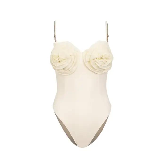 Maillot de bain à fleurs 3D pour femmes