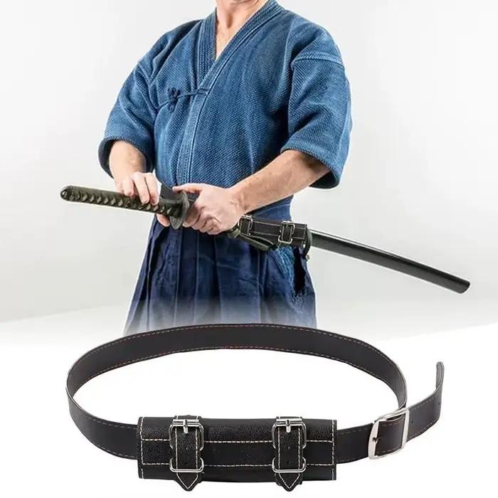 Ceinture d'épée pour hommes, ceinture d'épée maléfique pour Cosplay de fête, support de couteau en cuir PU, accessoires de sangle d'épaule