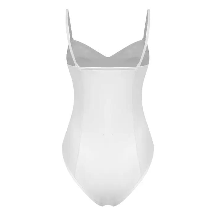 Maillot de bain femme effet mouillé en PU