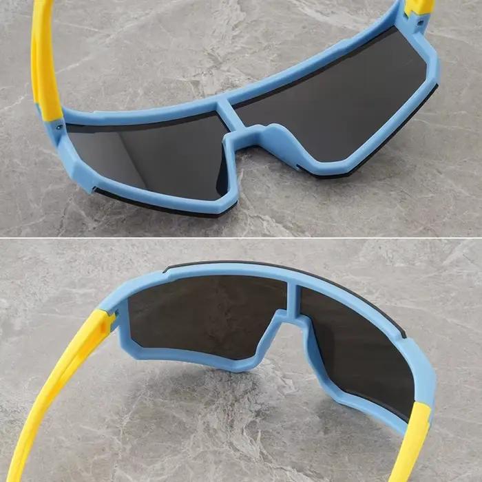 Lunettes de soleil tendance anti-UV pour enfants, protection solaire, idéales pour l'été et les voyages, protection oculaire, verres UV400