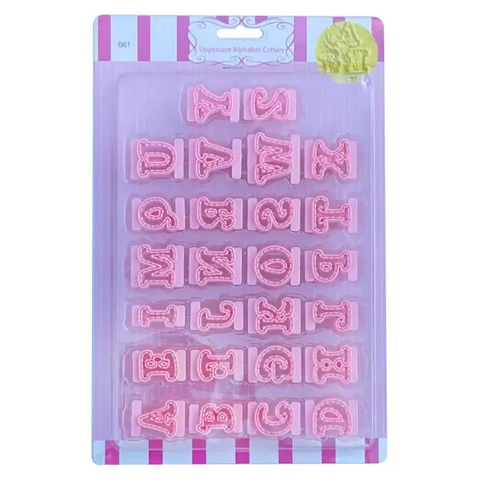 26 pièces minuscules lettres anglaises emporte-pièce moule à biscuits moule à Fondant bricolage outils de décoration de gâteau chocolat pâtisserie cuisson