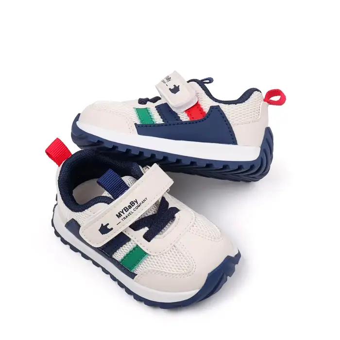 Chaussures de sport pour enfants printemps et automne 0-2 ans bébé filles et garçons baskets antidérapantes chaussures décontractées pour tout-petits premiers marcheurs
