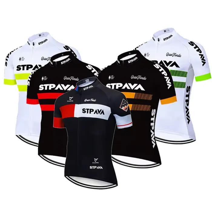 Maillot de cyclisme, nouveau maillot de cyclisme anti-UV pour l'été, ensemble respirant pour le sport, maillots de vélo de course, vêtements de cyclisme pour le VTT