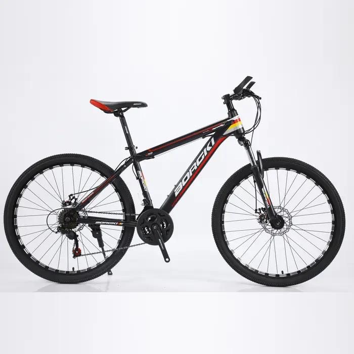 Pas cher 24 26 27.5 29 pouces vtt guidon descente adultes hommes et femmes VTT vélos vtt 29 taille pleine Suspension