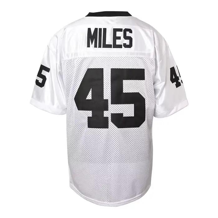 Boobie Miles-Maillot de football américain Permian, chemise de sport, broderie, couture, vêtements d'extérieur amples, haute qualité, #45