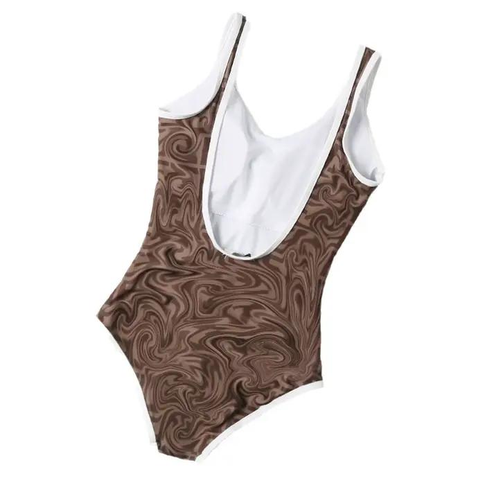 Maillot de bain une pièce amincissant pour femme