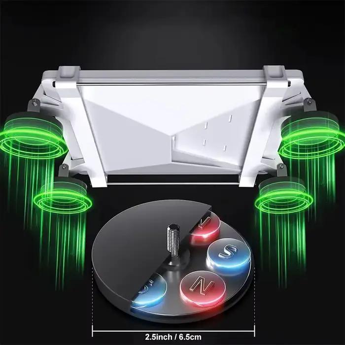 Support de fixation magnétique pour toit Starlink Mini V4 - Accessoire universel pour véhicules (fourgonnettes, bateaux, voitures, camping-cars) - Support pour toit en verre
